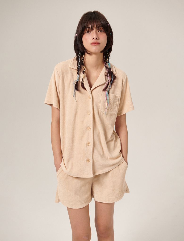 Towee Terry Shirts Beige