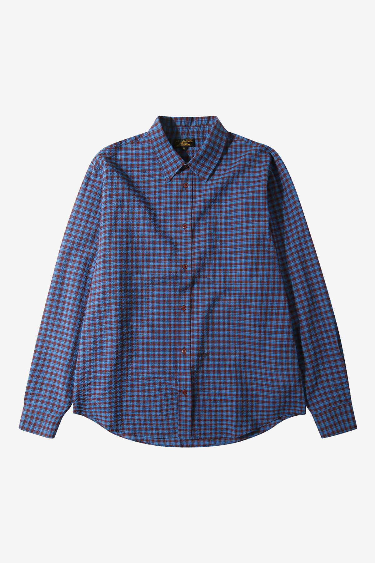 르몽생미셸(LE MONT ST MICHEL) COMIN - Check shirt_BLUE