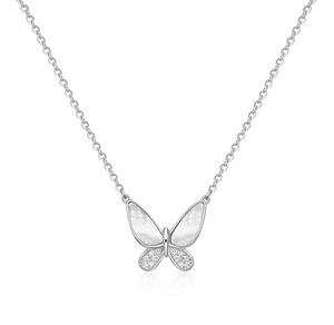 JSP-0009 silver925 나비 목걸이