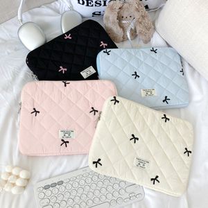 미니 리본 누빔 아이패드 태블릿 파우치 (11/13/14/15/16인치)