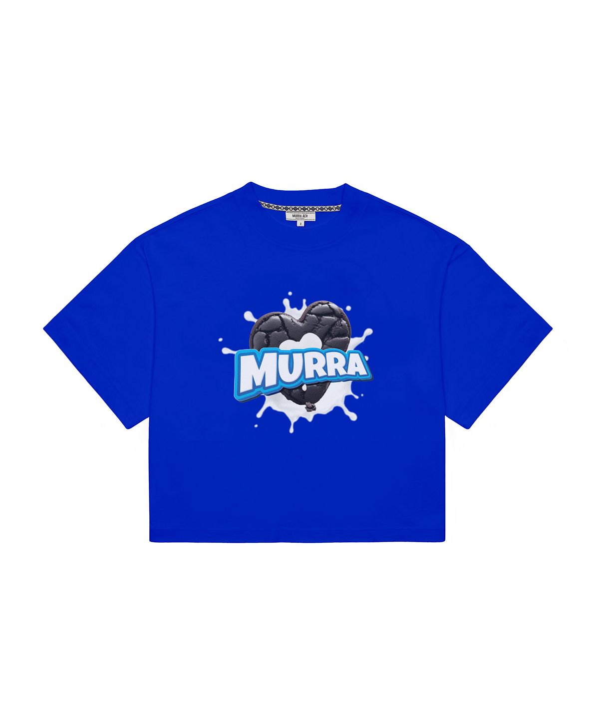 무라(MURRA) MHP  덩크 크롭 티셔츠 _ 블루