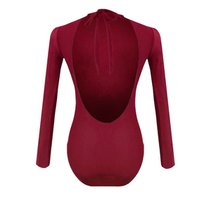 홀터넥 비치 원피스(와인)