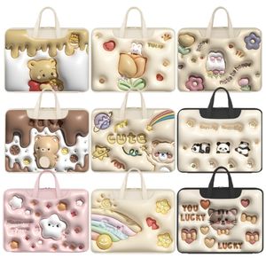 3D 일러스트 입체 패턴 아이패드 태블릿 파우치 (13/15/17인치)