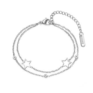 써지컬스틸 레이어드 별팔찌 JSB-002