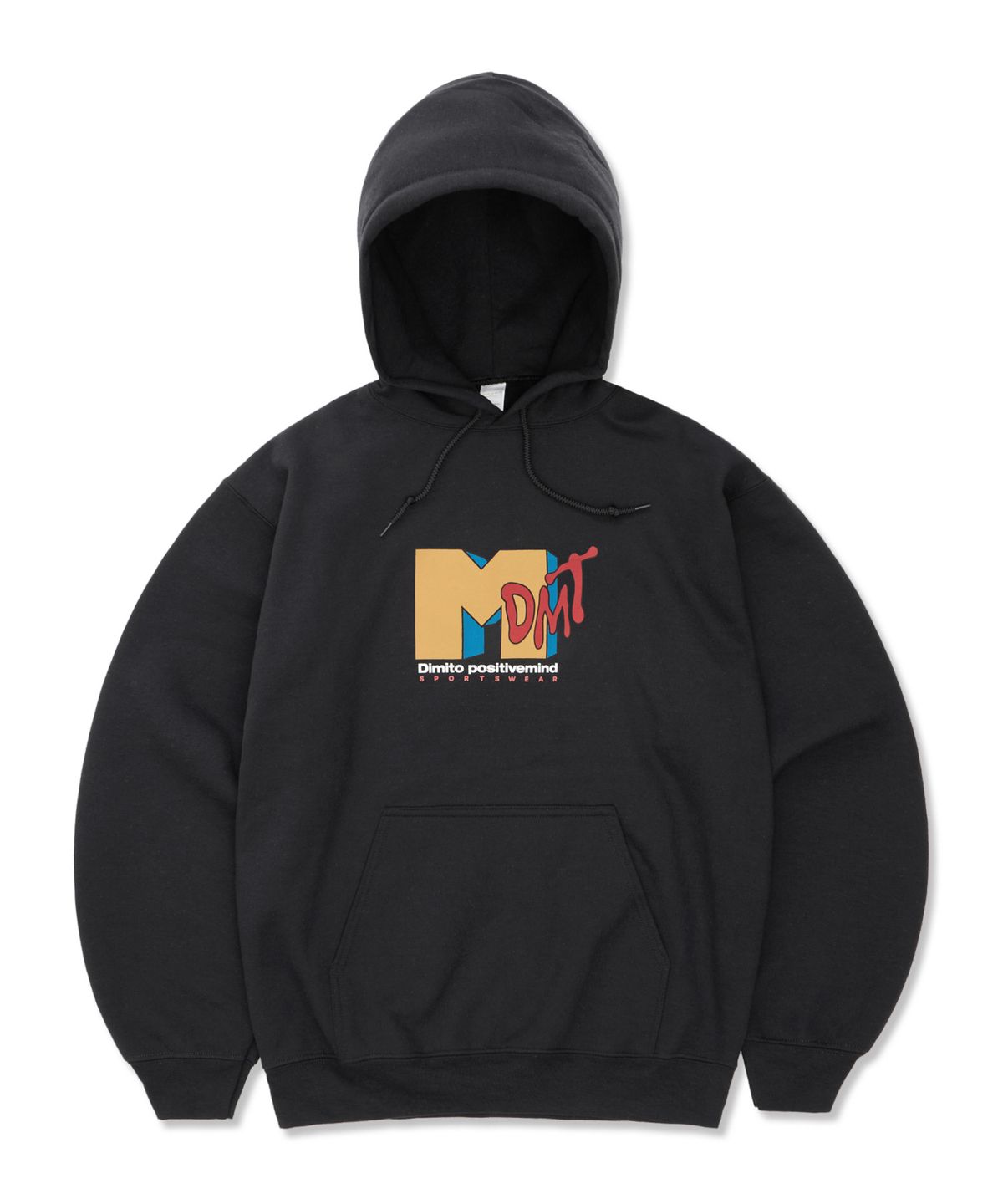 디미토(DIMITO) DMTV HOODIE BLACK