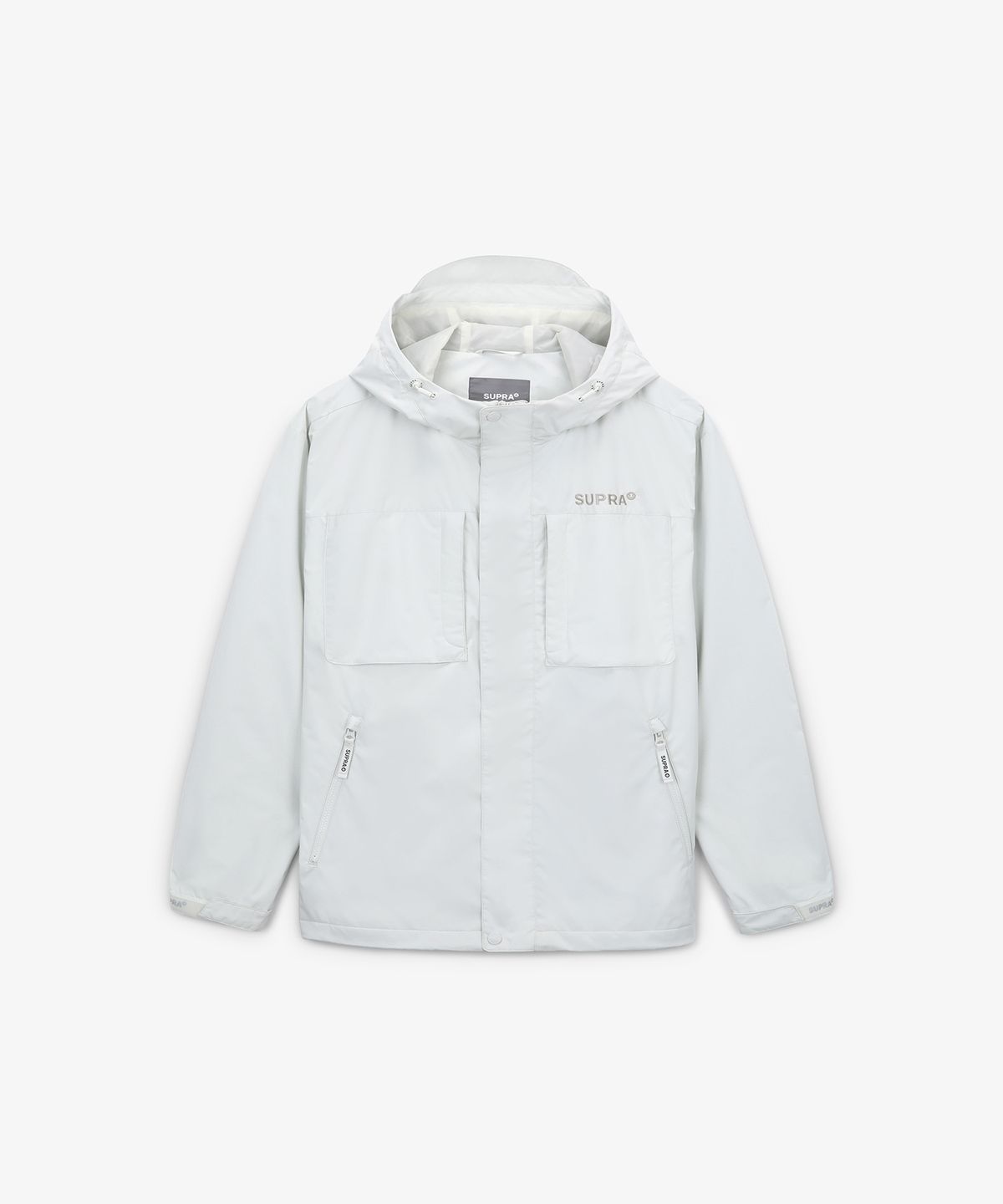 수프라(SUPRA) 클래식 2 포켓 바람막이(WHITE)