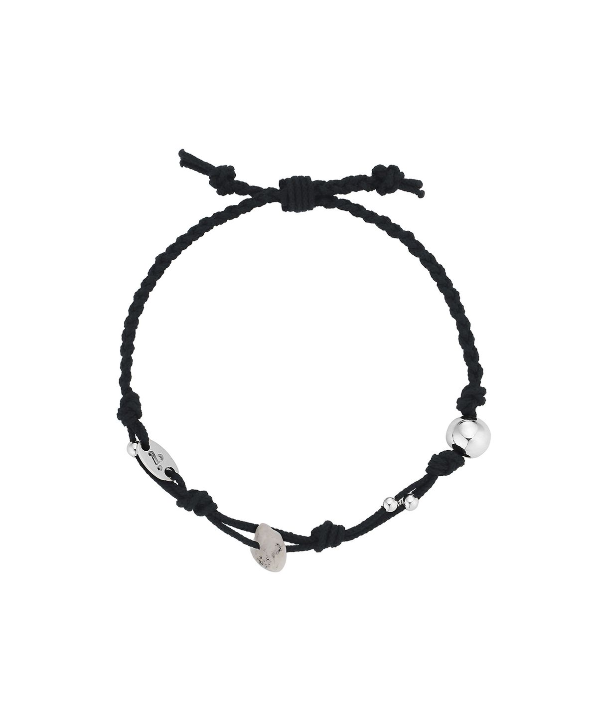 인디아카이브(INDYARCHIVE) KNOT BRACELET - BLACK