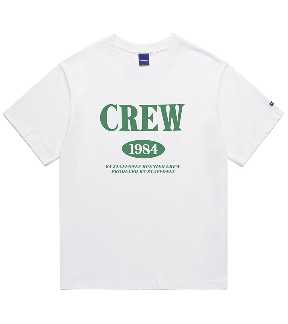 스텝온리(STAFFONLY) CREW TEE (WHITE)