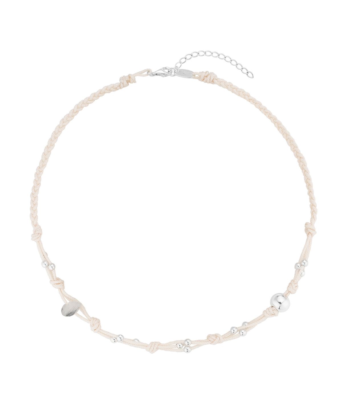 인디아카이브(INDYARCHIVE) KNOT NECKLACE - IVORY