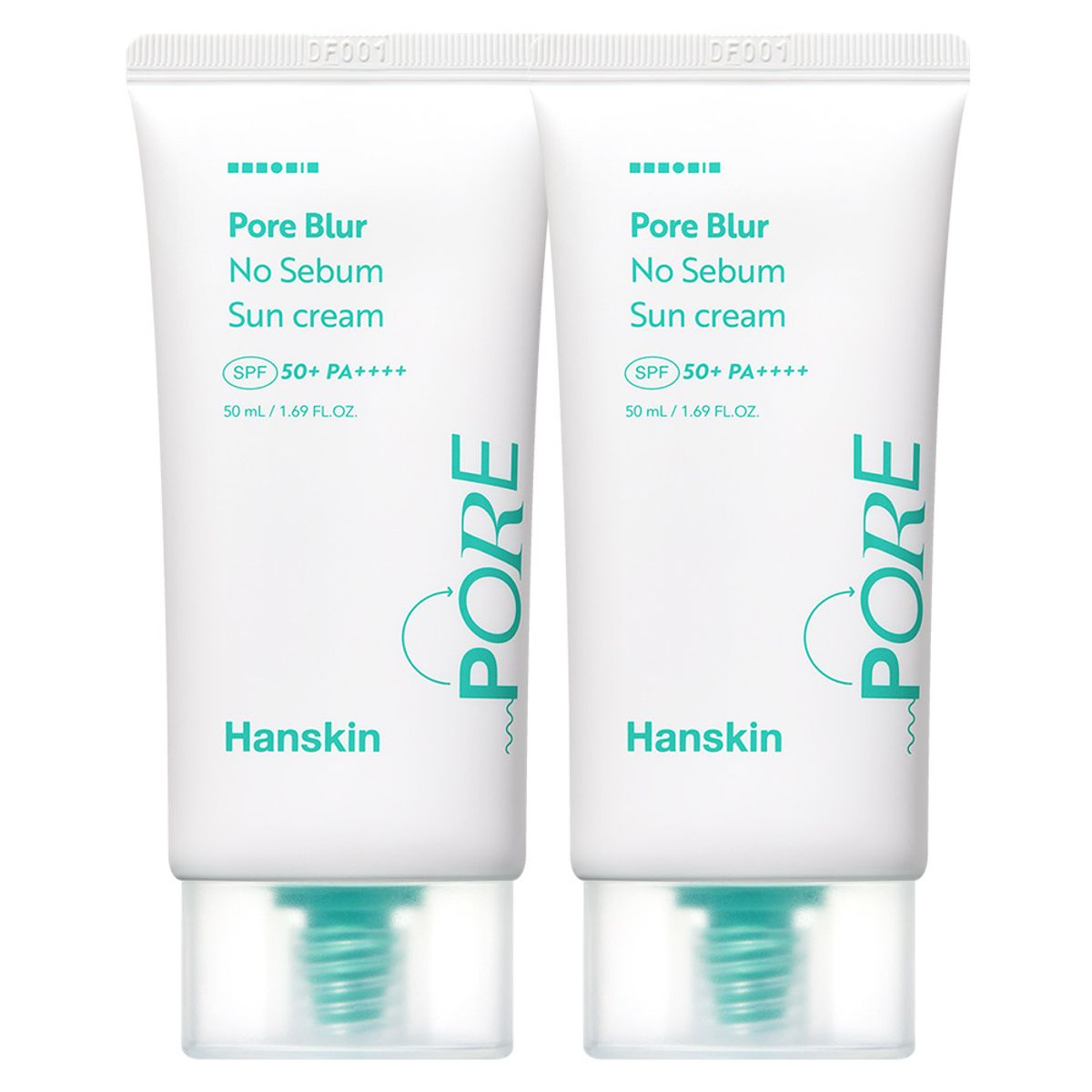 한스킨(HANSKIN) 모공블러 노세범 선크림 50ml 2개