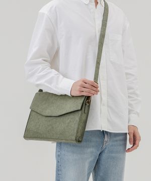 포스트 아이패드 메신저백 아마존 카키