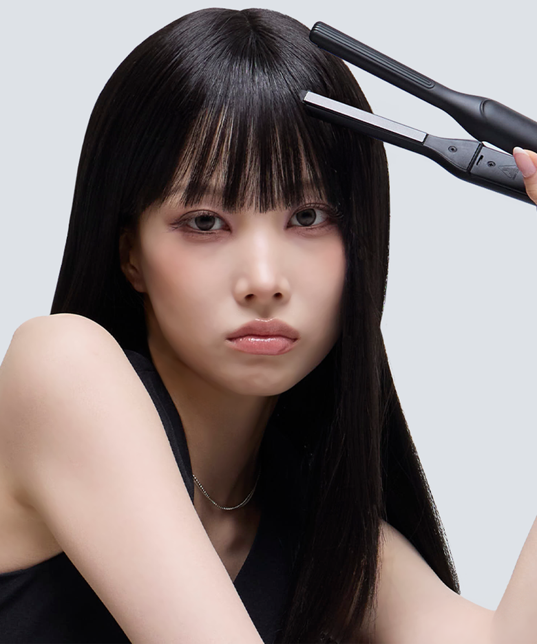 딥터치 디테일링 플랫 슬림고데기 프리볼트 뿌리볼륨
