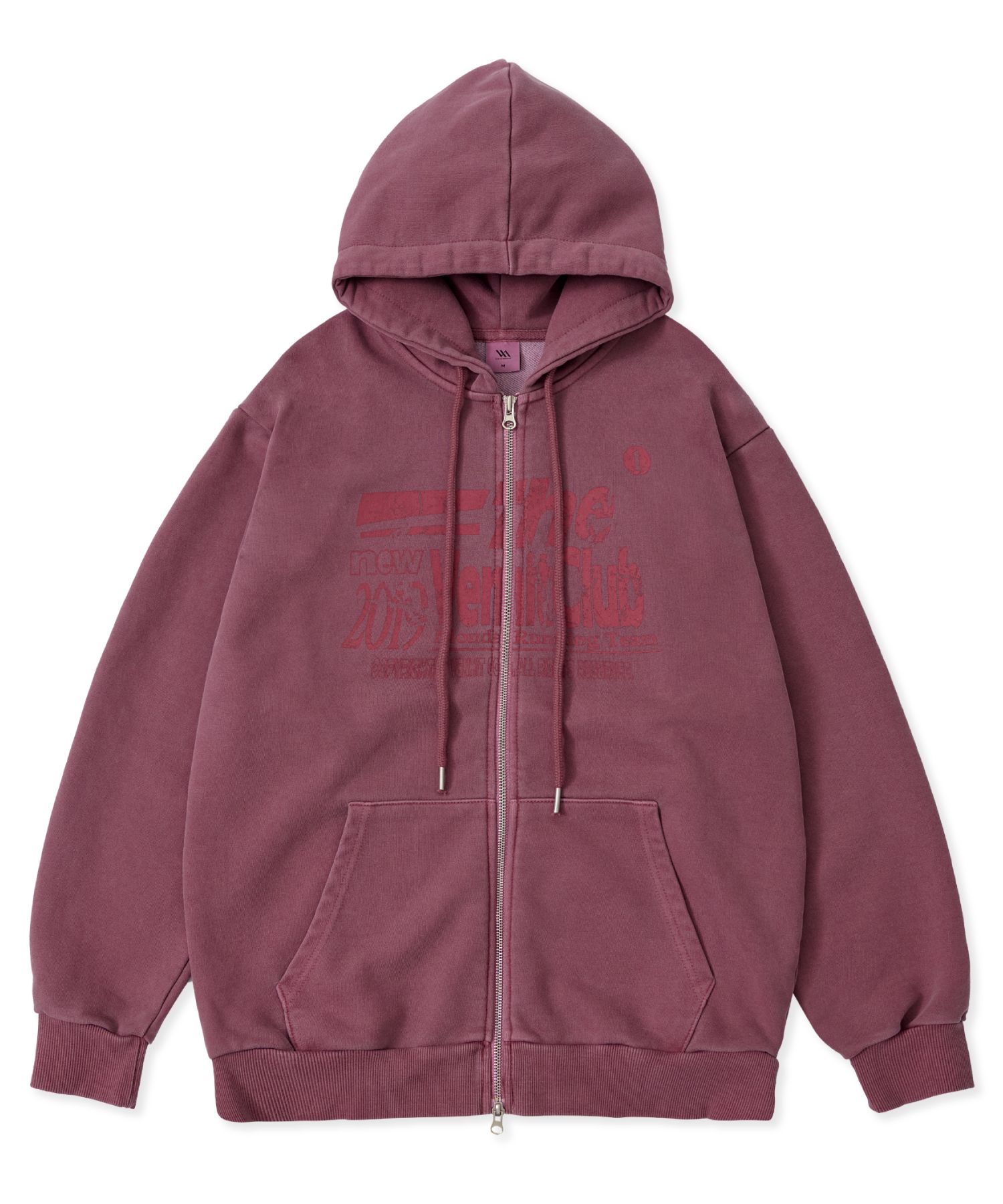 MRT Pigment Hooded Zip-Up Dust Pink