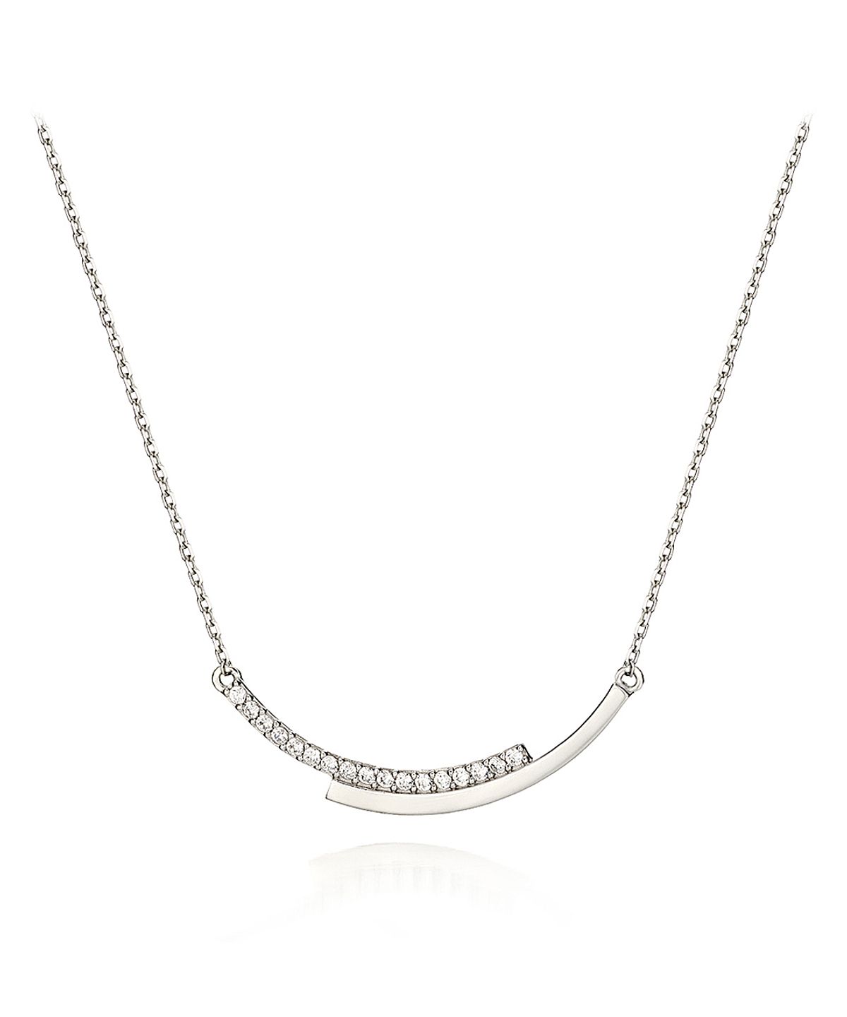 가이거주얼리(GEIGERJEWELRY) 화이트 라인 목걸이 GISVNN009
