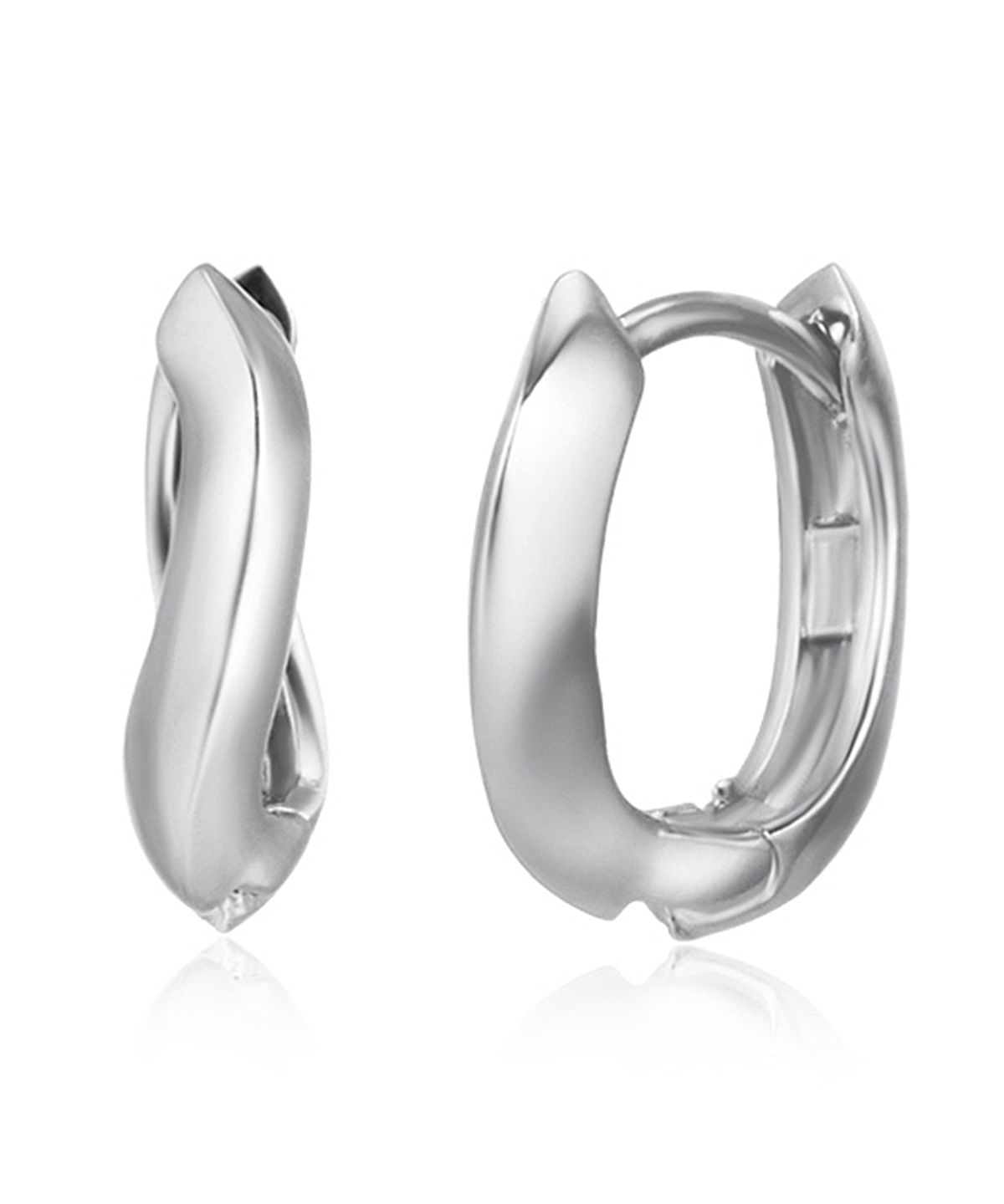 가이거주얼리(GEIGERJEWELRY) 웨이브 귀걸이 GISVEE120 (실버925 PIN)