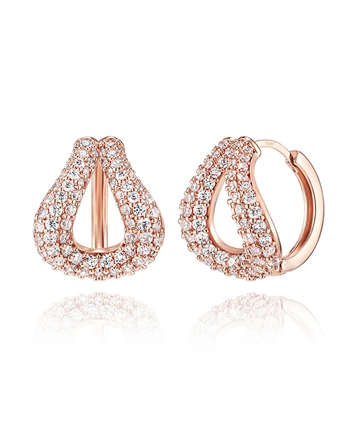 가이거주얼리(GEIGERJEWELRY) 18K 하드 티어 귀걸이(gold pin) GI8KPEE051