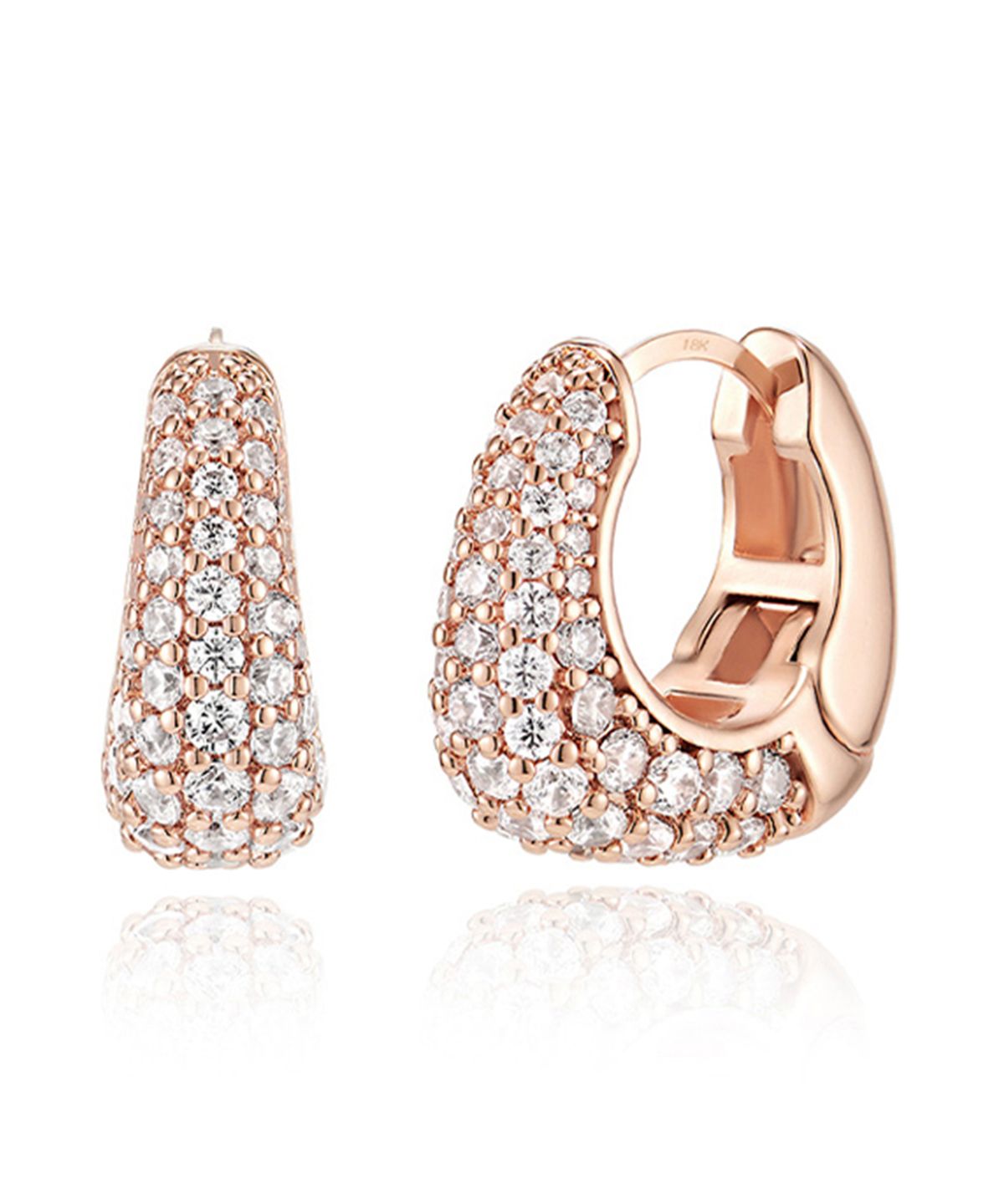 가이거주얼리(GEIGERJEWELRY) 18K GF 하드 폴리 귀걸이 GI8KPEE050