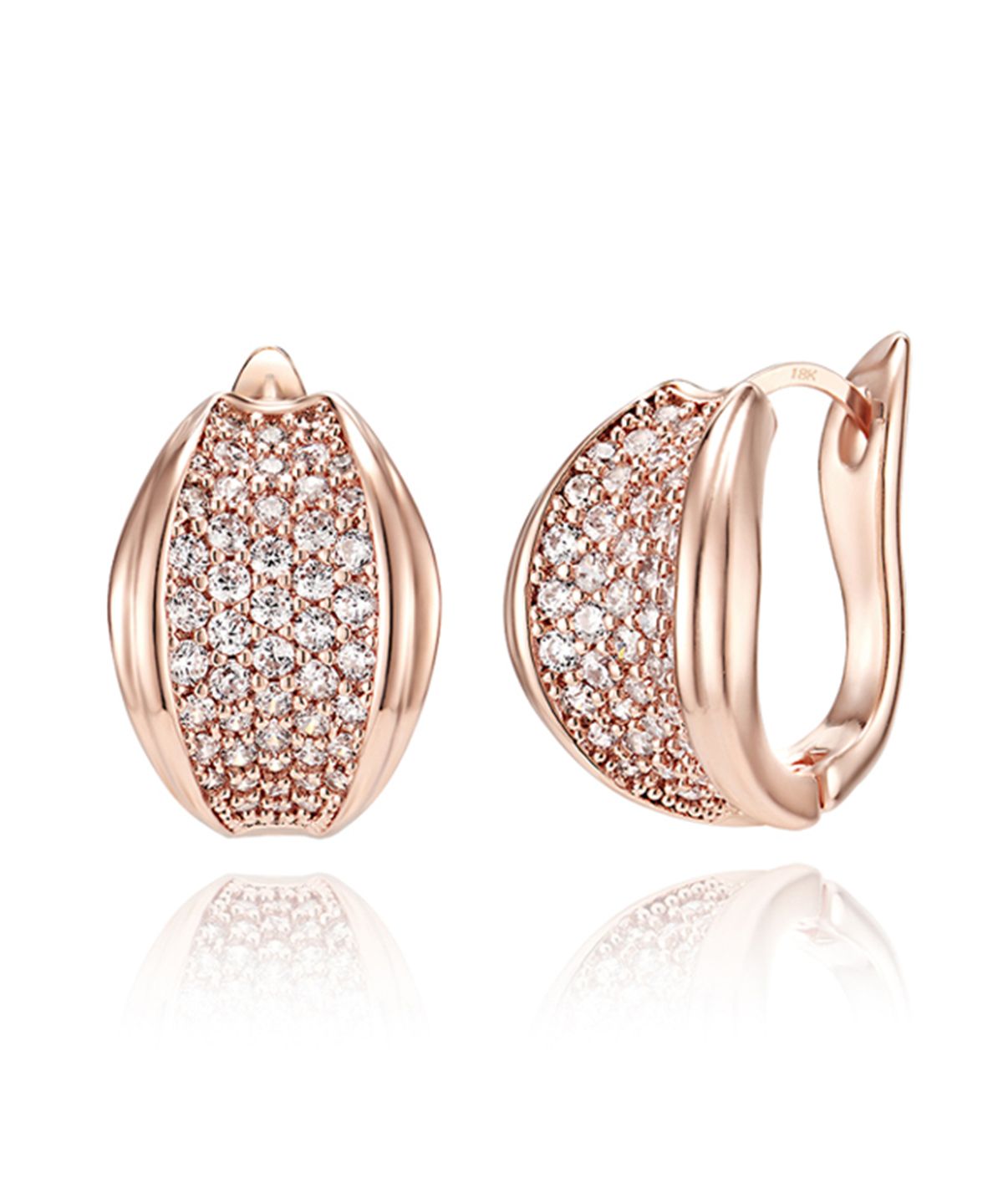 가이거주얼리(GEIGERJEWELRY) 18K GF 에이몬드 귀걸이 GI8KPEE047