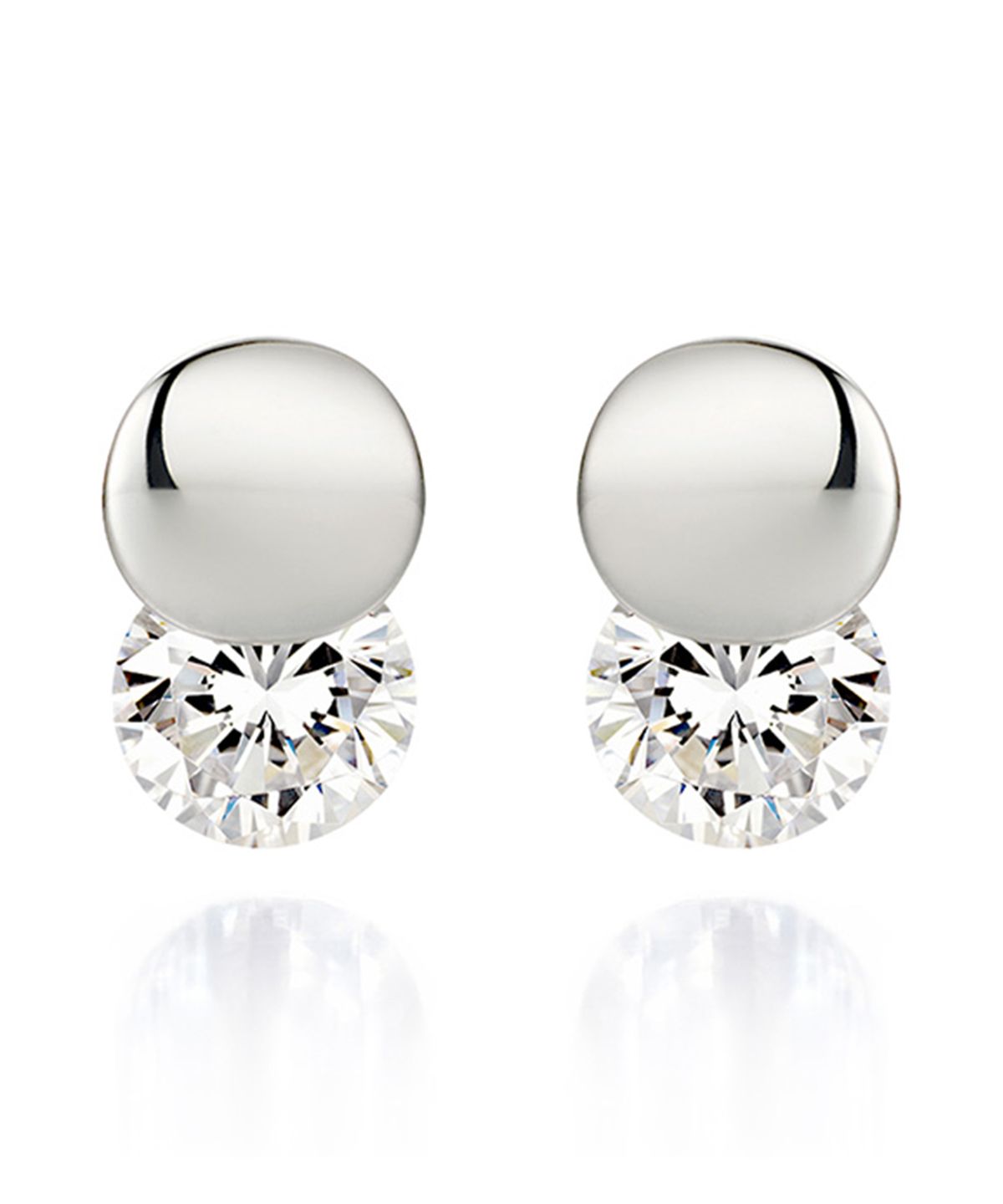 가이거주얼리(GEIGERJEWELRY) 아이비 큐빅 귀걸이 GISVEE079 (실버925 PIN)