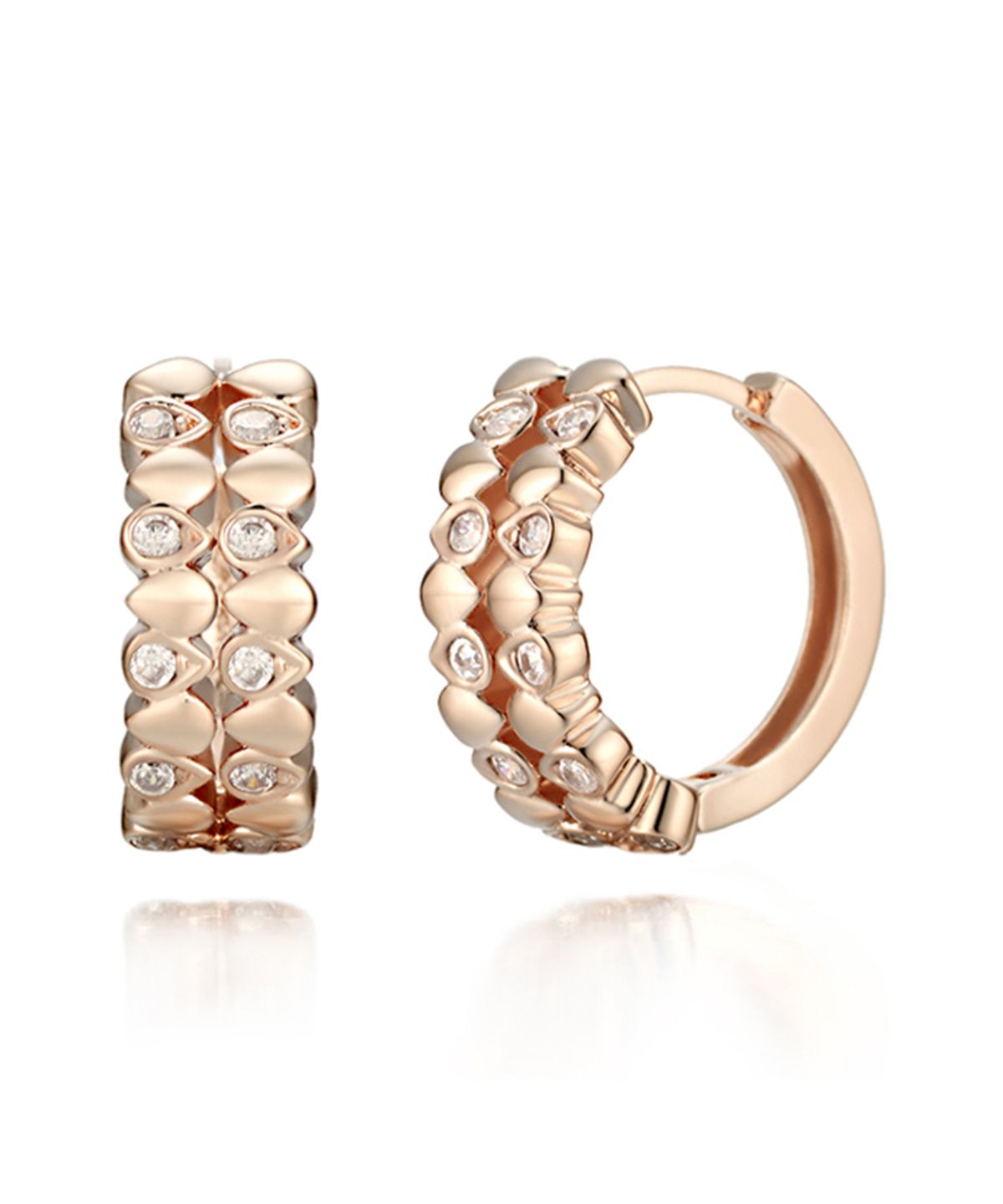 가이거주얼리(GEIGERJEWELRY) 18K 도트 원터치 링귀걸이 (gold pin) GI8KPEE028