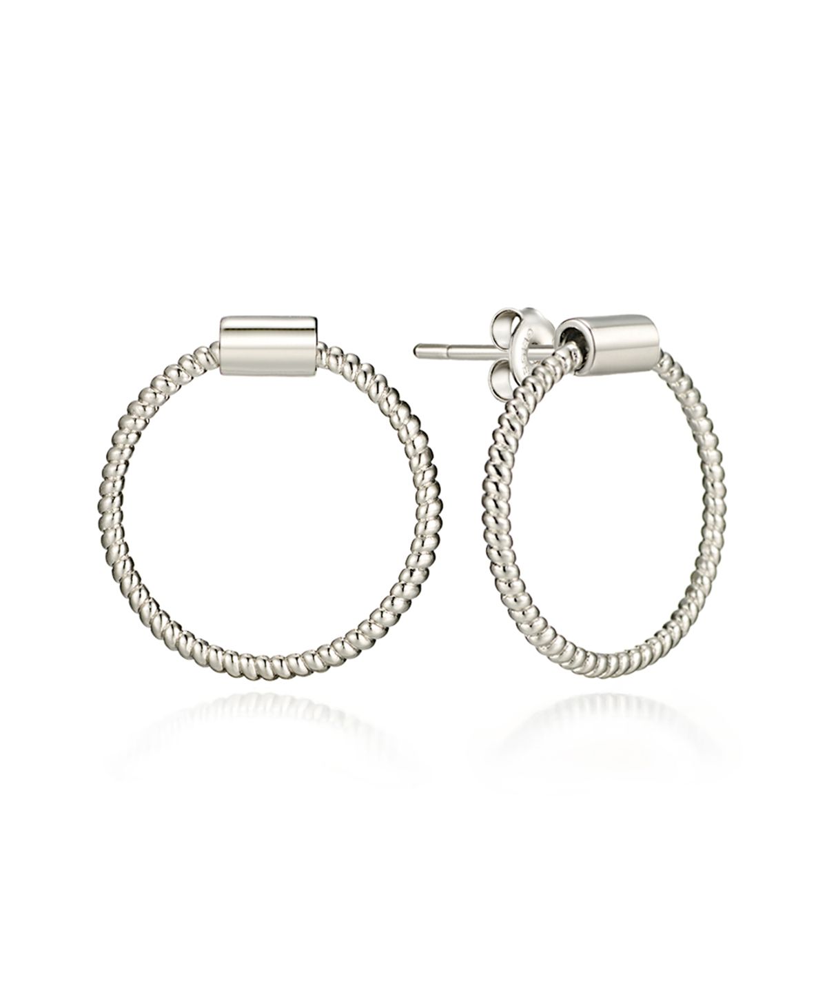 가이거주얼리(GEIGERJEWELRY) 꼬임 링 실버 귀걸이 GISVEE036
