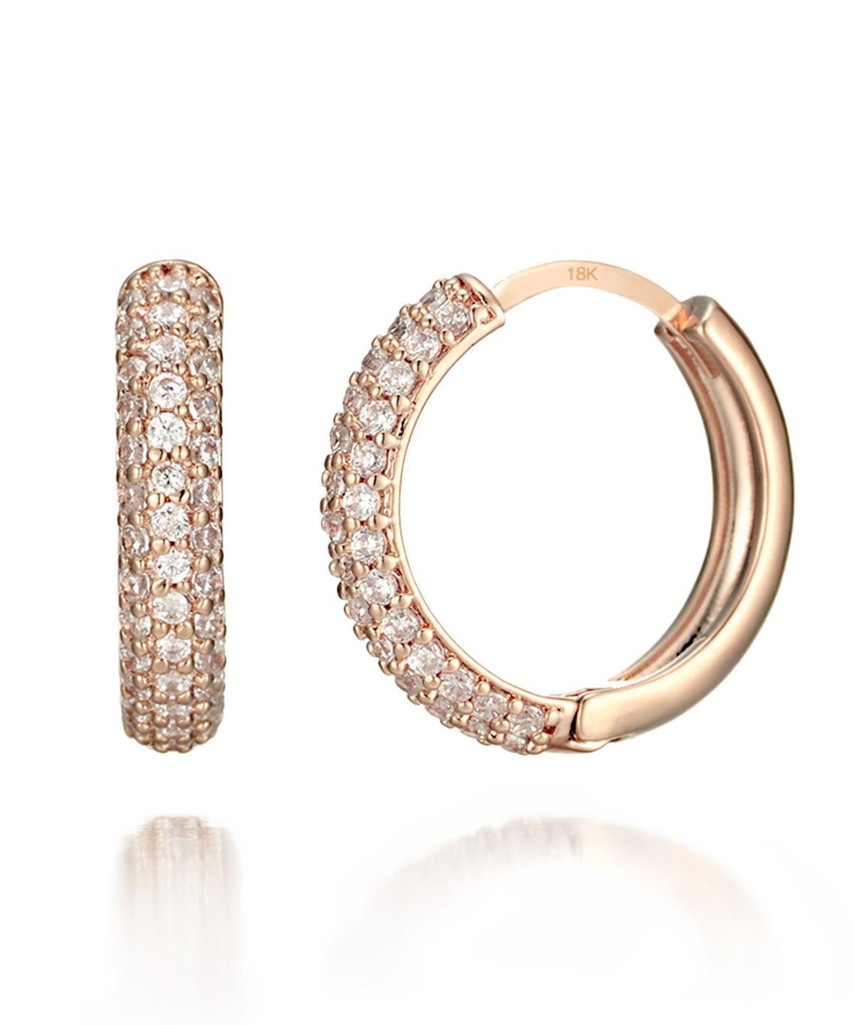가이거주얼리(GEIGERJEWELRY) 18K GF 데일리 원터치 링귀걸이 GI8KPEE012