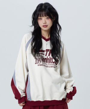 MRT 레글런 스웨트셔츠 크림