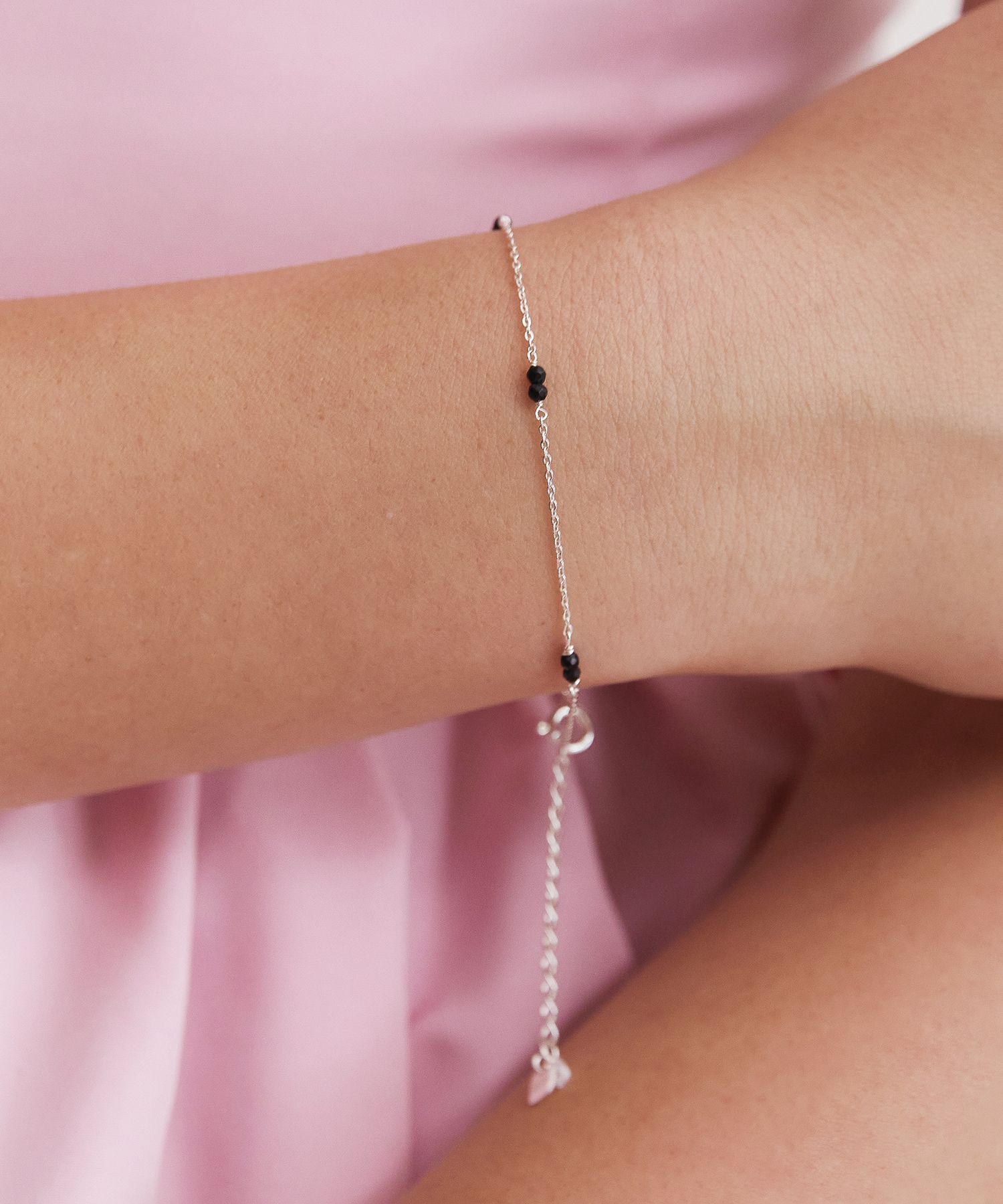 TATIANA☆[Silver925] Berry Beads Link Chain Bracelet MUSINSA | TATIANA (Silver 925) Berry Beads Link Chain