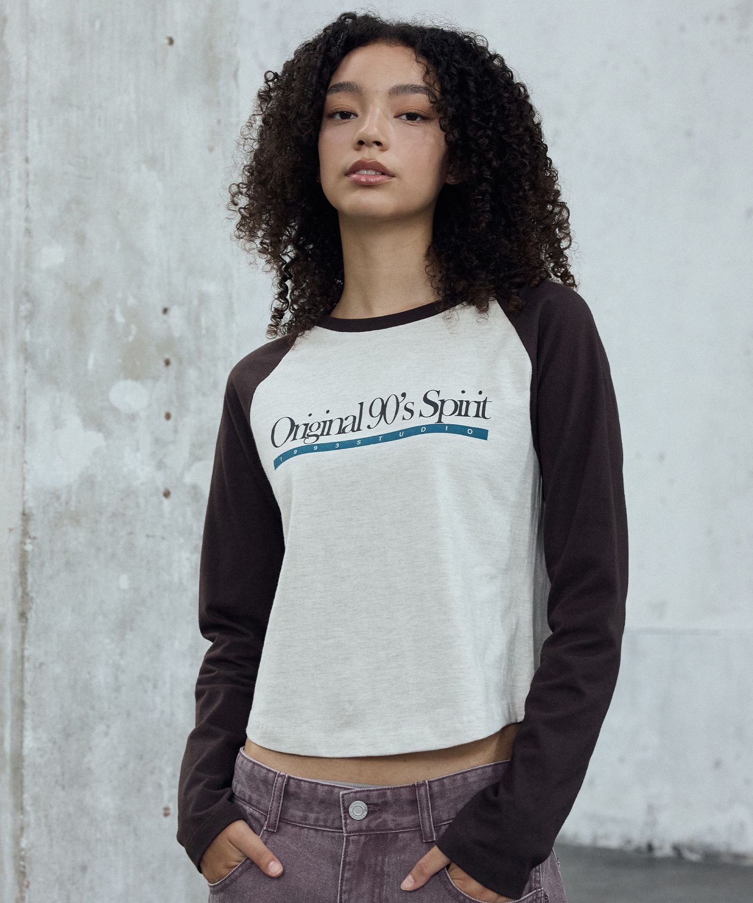 【1993studio】22SS★ Original Raglan Long Sleeve MUSINSA | 1993STUDIO Original Raglan Long Sleeve_Navy