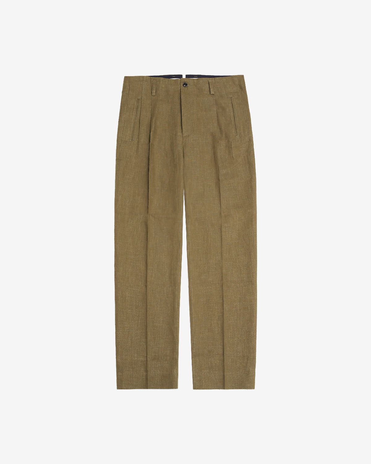 솔티(SORTIE) Linen Hollywood Trousers (Beige)