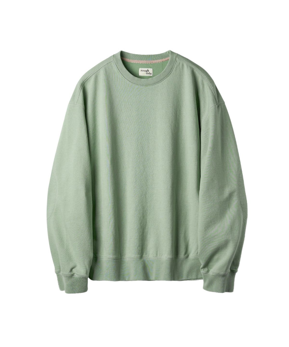 러프사이드(ROUGHSIDE) Oversized Sweat Shirt Sage Green
