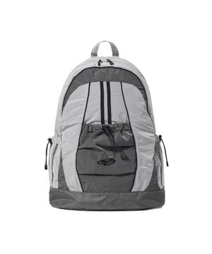 심볼 로고 나일론 트랙 백팩_라이트그레이