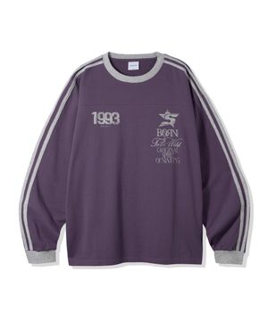 93 그래픽 트랙 롱슬리브_퍼플