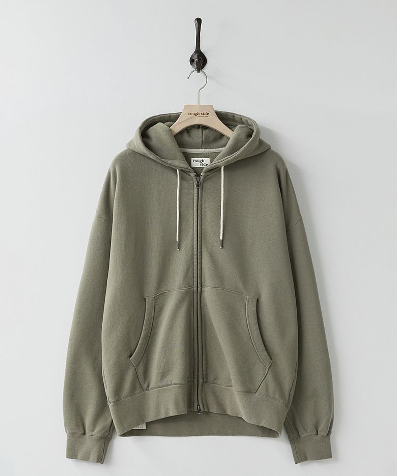 Oversized Zip Up Hoodie Humus