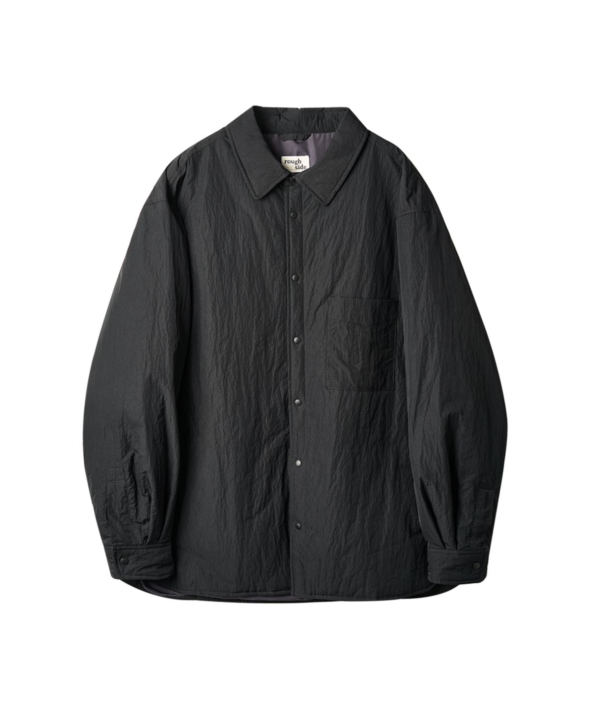 러프사이드(ROUGHSIDE) Insulation Shirt Black