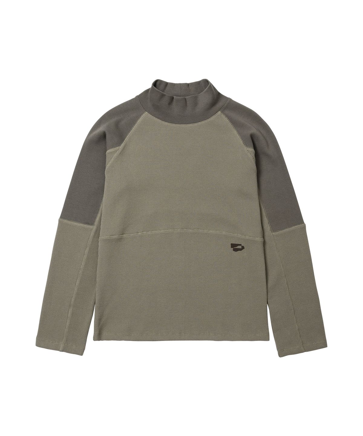 웰빙익스프레스(WELLBEING EXPRESS) Authentic Waffle Turtle Neck Desert