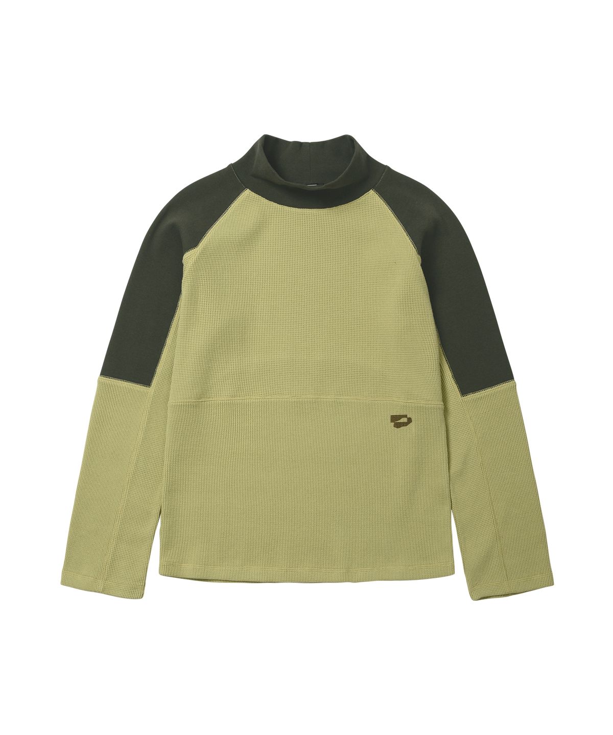 웰빙익스프레스(WELLBEING EXPRESS) Authentic Waffle Turtle Neck Mustard