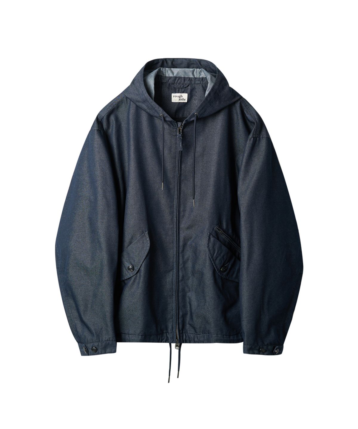 러프사이드(ROUGHSIDE) Hill Parka Indigo Denim