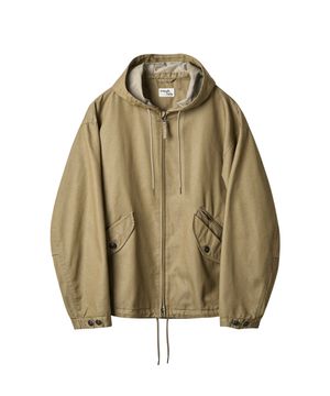 Hill Parka Beige Denim