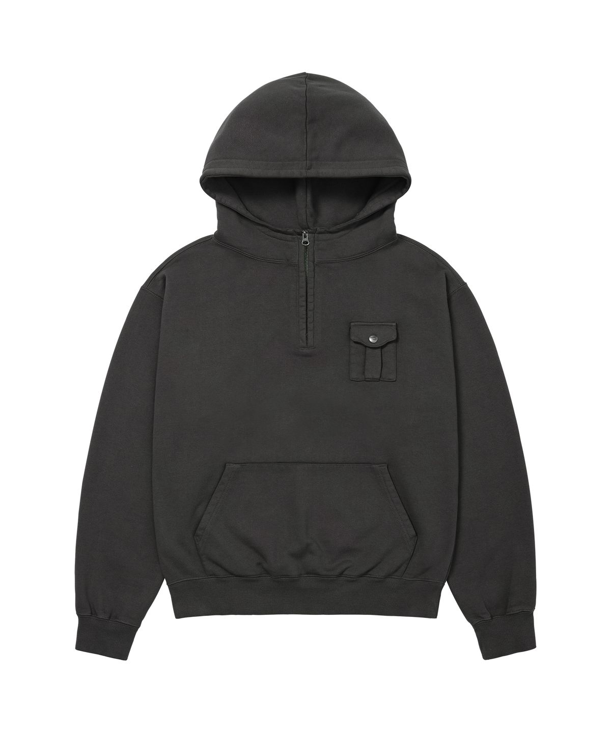 웰빙익스프레스(WELLBEING EXPRESS) Pocket Hoodie Charcoal