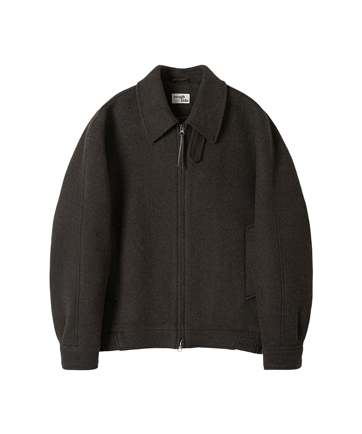 러프사이드(ROUGHSIDE) Baker Blouson Dark Brown
