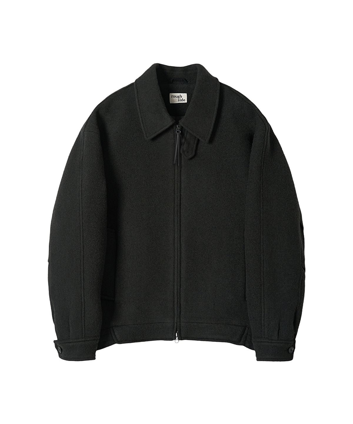 러프사이드(ROUGHSIDE) Baker Blouson Ash Black