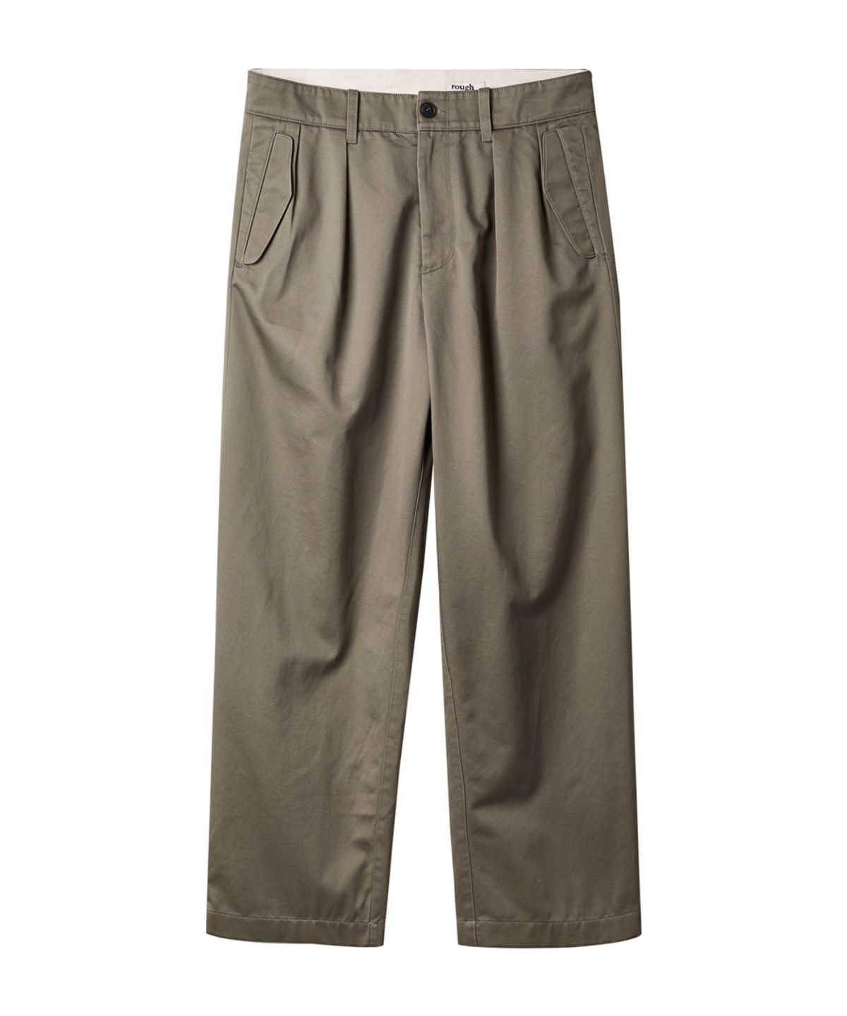러프사이드(ROUGHSIDE) Flap Pants Mud