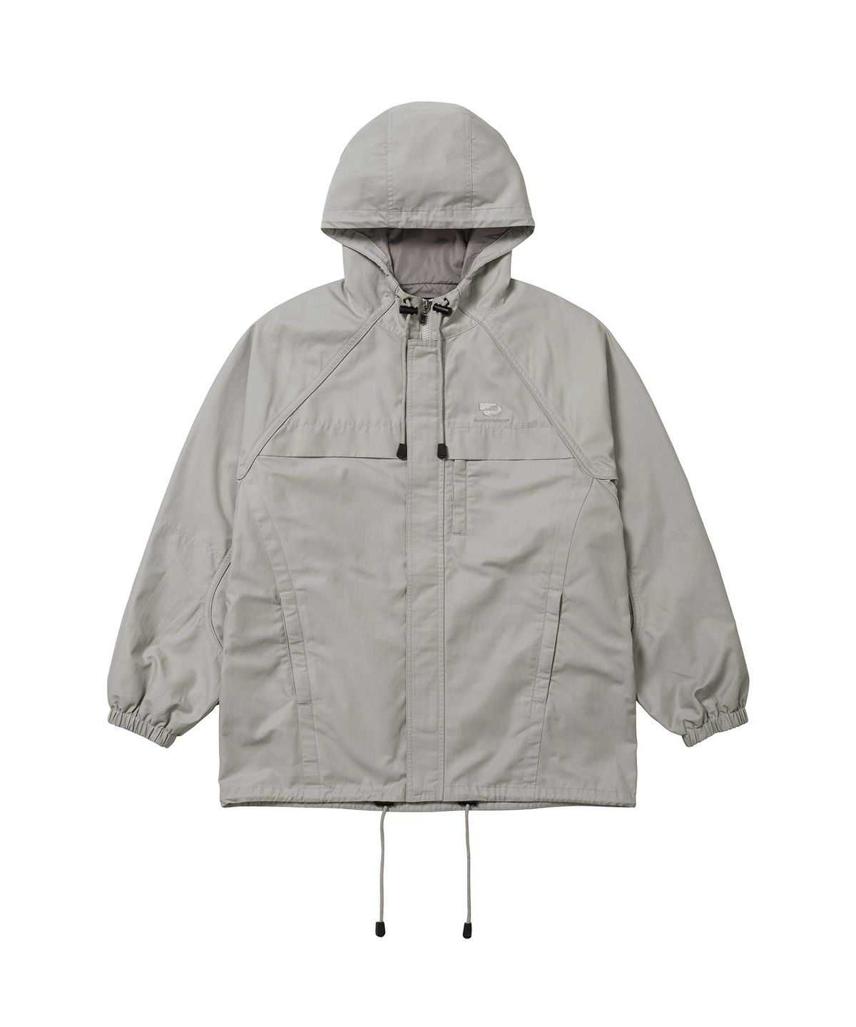 웰빙익스프레스(WELLBEING EXPRESS) Middle Length Windbreaker Light Grey