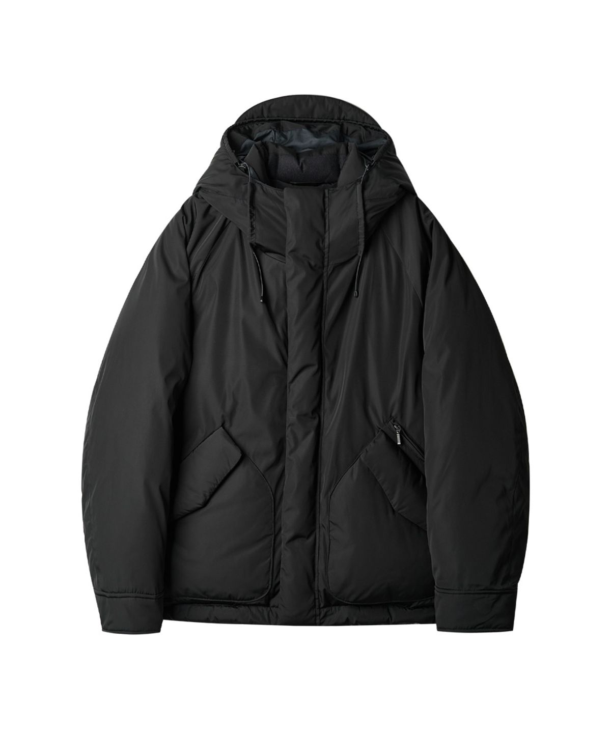 러프사이드(ROUGHSIDE) Cloud Parka Black
