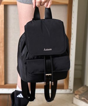 BASIC LOGO BACKPACK BLACK