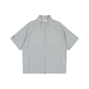 유니)반팔 바람막이 집업 점퍼 AO2WIZ441-LG