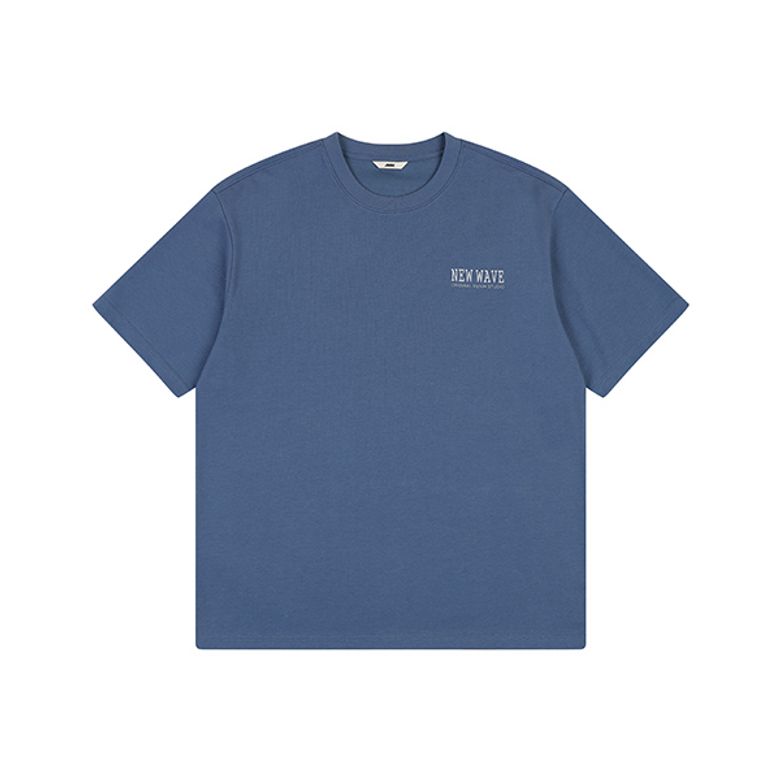 남)마블링 그래픽 쿨PQ 반팔 티셔츠 AO2WTS415-BL