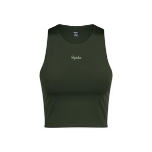 여성용 액티브 탱크탑 딥올리브