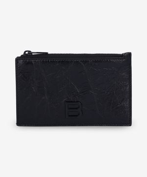 크러쉬 롱 코인 카드 홀더 - 블랙 / 7664652AA651000